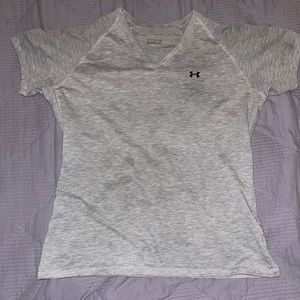 Under Armor workout tee shirt.